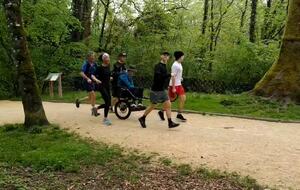 Passage de Nathan dans le parc des étangs