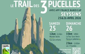 Sortie Joëlettes : Trail des 3 pucelles à Seyssins avec Chloé et peut-être Nathan